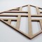 Ekena Millwork Medium Killeen Decorative Fretwork Wood Wall Panels, Hickory, 15 3/8"W x 15 3/8"H x 3/8"T WALW16X16X0375KLNHI - alternate 4